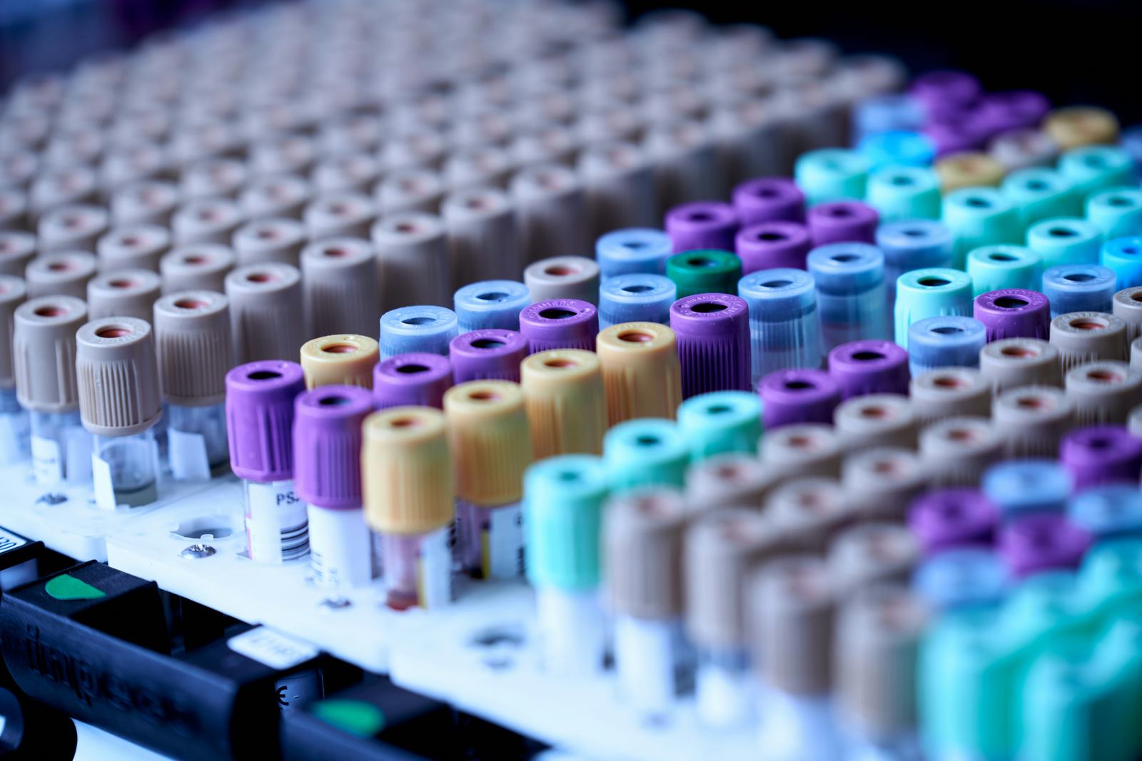 Automated production equipment running inside a biomanufacturing facility